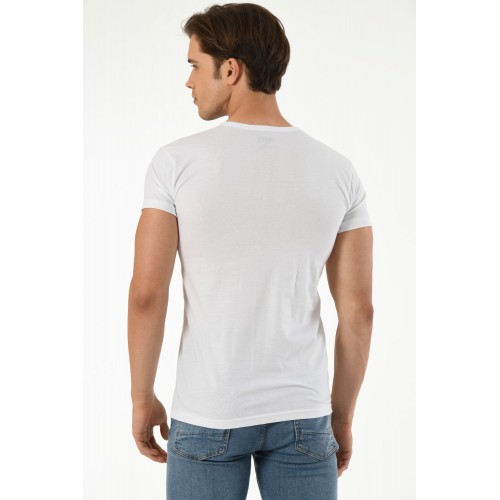 6'Li Penye Erkek Bisiklet Yaka Kisa Kol