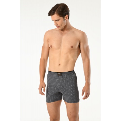 Desenli Penye Erkek Havlu Bel Boxer Desenli Penye Erkek Havlu Bel Boxer